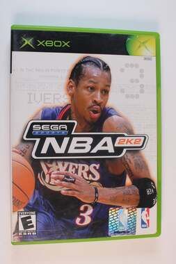 NBA 2K2 (Microsoft Xbox, 2002) Authentic, Tested/Works